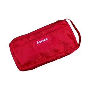 NEW Supreme Red Organizer Pouch